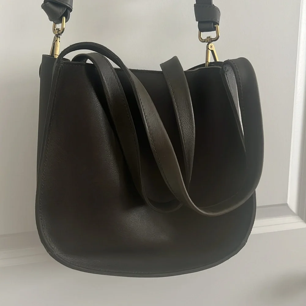 Madewell Sydney Crossbody Bag - Dark Forest Green - Picture 3 of 9